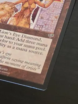Lion’s Eye Diamond (Mirage) - MTG - Image 3
