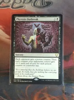 Phyresis Outbreak 012 ONC Phyrexia: All Will Be One MTG Magic the Gathering - Image 1