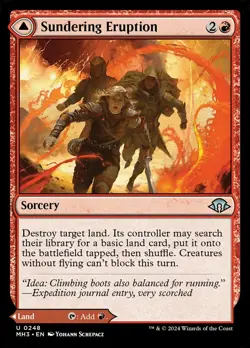 SUNDERING ERUPTION Uncommon Modern Horizons 3 NM MTG - Image 1