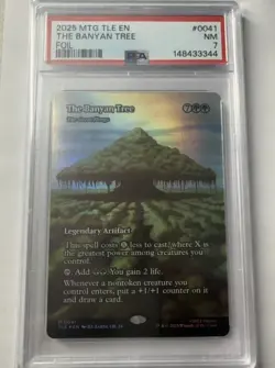 MTG THE BANYAN TREE THE GREAT HENGE BORDERLESS FOIL The Last Airbender PSA 7 NM - Image 1