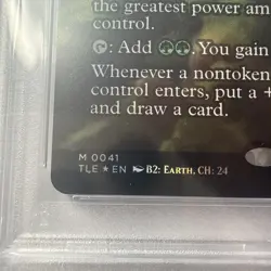 MTG THE BANYAN TREE THE GREAT HENGE BORDERLESS FOIL The Last Airbender PSA 7 NM - Image 4