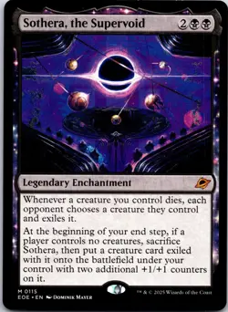 Sothera, the Supervoid 115 Mythic Edge of Eternities Magic: The Gathering NM - Image 1