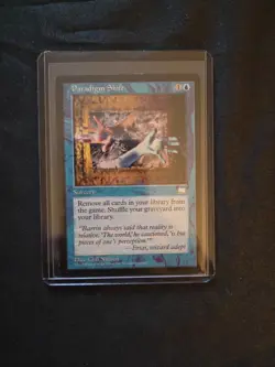 MTG Paradigm Shift, Weatherlight Regular RARE, VG cond. from 1997 - Image 1