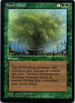 Magic the Gathering Spore Cloud Jesper Myrfors Fallen Empir MTG Free Shipping! - Image 1