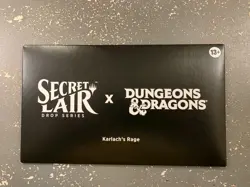 MTG Dungeon's & Dragons Secret Lair: Karlach's Rage (Non Foil), Sealed - Image 1