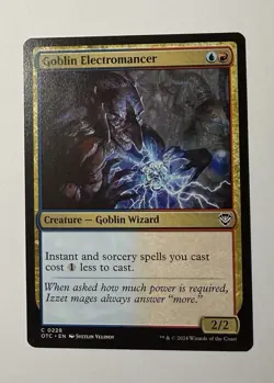 Goblin Electromancer #228 (NM) Thunder Junction OTC Magic MTG - Image 1