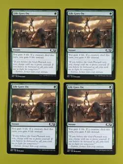Life Goes On x4 Core Set 2021 M21 4x Payset Magic the Gathering MTG - Image 1