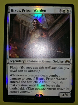 FOIL Hixus, Prison Warden x1 Magic Origins Promo 1x Magic the Gathering MTG - Image 1