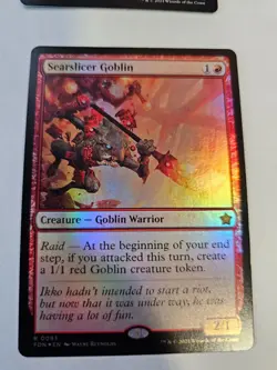 MTG - FOIL Searslicer Goblin Foundations - Image 1