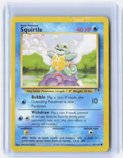 Squirtle 95/110 Common Legendary Collection Pokemon Lightly Played - Image 1