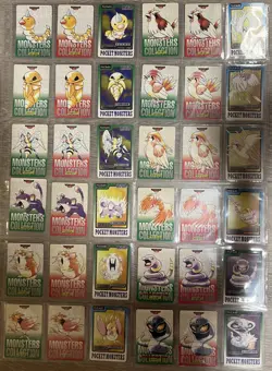 Pokemon Card Bandai Carddass Red Green File 3 Complete Sets Japanese - Image 3