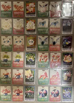 Pokemon Card Bandai Carddass Red Green File 3 Complete Sets Japanese - Image 5