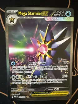 Pokemon TCG Perfect Order Mega Starmie EX Special Illustration Rare SIR 118/088 - Image 1