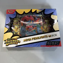 Pokemon TCG: Mega Evolution Ascended Heroes - Mega Feraligatr ex Box - Image 1