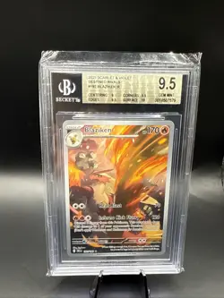 Pokemon TCG Blaziken 192/182 Destined Rivals IR - BGS 9.5 Gem Mint - Image 1