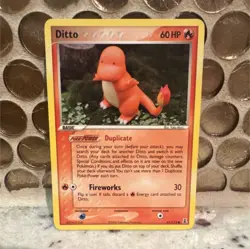 Pokemon TCG Ditto 61/113 EX Delta Species - Image 1