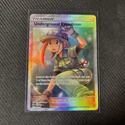 Pokemon Sun & Moon Celestial Storm Trainer Holo Underground Expedition 168/168 - Image 1