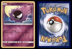 Gastly 68/214 Common Unbroken Bonds Pokemon TCG Reverse Holo NM - Image 3