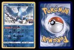 Articuno 024/078 Holo Rare Pokemon GO Pokemon TCG Reverse Holo NM - Image 3