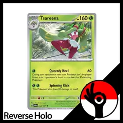 Pokemon TCG: Obsidian Flames - Reverse Holo - 018/197 - Tsareena - Image 1