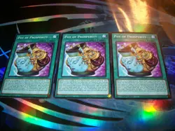 3x Pot of Prosperity 1st Edition Common L26D-ENX22 Yu-Gi-Oh! - Image 1