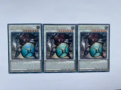 YUGIOH X-SABER GOTTOMS ULTRA RARE NM L26D-ENX43 x3 PLAYSET - Image 1