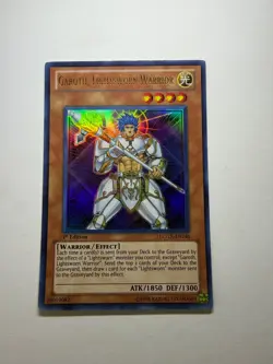 Yugioh - Garoth, Lightsworn Warrior - Ultra - 1st - LCGX-EN246 - NM - Image 1