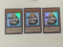 Yugioh - Rescue Hedgehog x 3 - 1st Edition Ultra Rare NM - Free Holo - Image 1