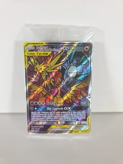 Moltres Zapdos Articuno GX Hidden Fates Pokemon Black Star Promo SM210 - SEALED - Image 2