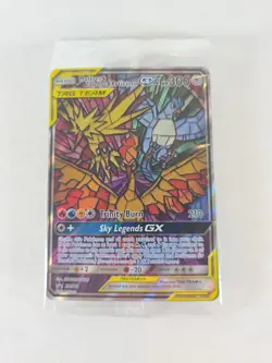Moltres Zapdos Articuno GX Hidden Fates Pokemon Black Star Promo SM210 - SEALED - Image 5