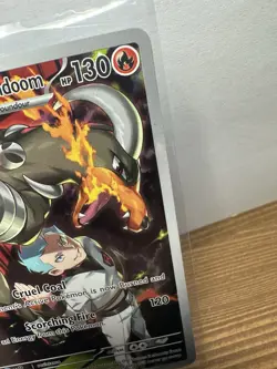 Team Rocket's Houndoom (191/182) Destined Rivals Illustration Rare Pokemon Card! - Image 4