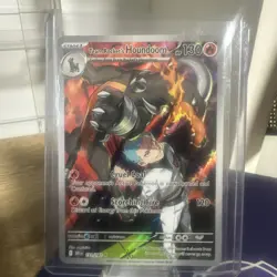 Team Rocket's Houndoom 191/182 Illustration Rare Destined Rivals Pokemon Card - Image 1
