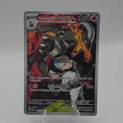Pokemon Team Rocket's Houndoom 191/182 Illustration Rare Holo Destined Rivals 1… - Image 1