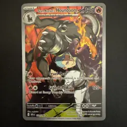 Team Rocket's Houndoom - 191/182 - Destined Rivals - Illustration Rare - Pokemon - Image 1