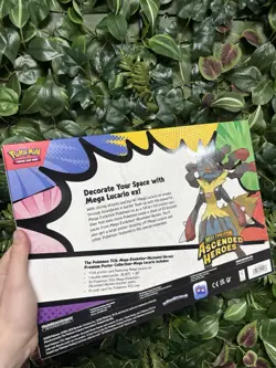 Pokemon Ascended Heroes Mega Lucario Premium Poster Collection Box NEW Sealed - Image 2