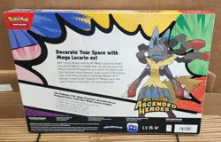 Pokemon Ascended Heroes Mega Lucario Premium Poster Collection Box Sealed - Image 2