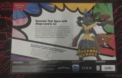 Pokemon Ascended Heroes Mega Lucario Premium Poster Collection Box Sealed - Image 3