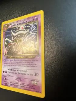 Pokemon TCG Dark Slowking Neo Destiny Card 20/105 Unlimited Rare LP - Image 4