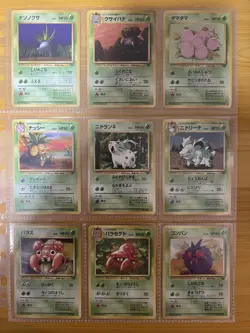 Pokemon Card COMPLETE Jungle Master Set 48/48 1999 Japanese - Image 5