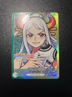 ONE PIECE WINGS OF THE CAPTAIN YAMATO ALT ART LEADER CARD OP06-022 (ENGLISH) - Image 1