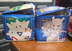 2 Burger King Pokeball Gold Plated 24k Pokemon Cards Togepi Mewtwo - Image 1
