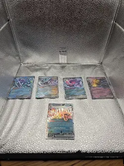 Pokemon EX Cards Bundle 5 x Card Set in English, Mint Condition - Image 1