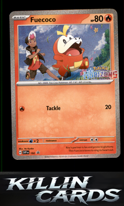 Fuecoco - 192 192 Pokemon Promo SV: Scarlet & Violet Promo Cards Card NM - Image 1