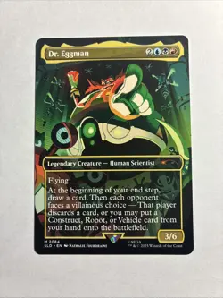 Dr. Eggman - Secret Lair Drop Series MTG Plus Bonus Card!!! - Image 1