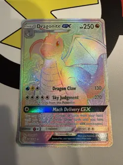 Dragonite GX Holo Card 248/236 Secret Edition, Unified Minds - Image 1