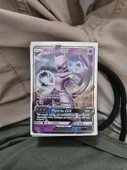 Mewtwo GX - 39/73 Shining Legends Ultra Rare Holo Pokemon Card - Image 1