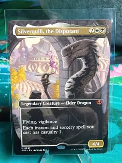 Silverquill, the Disputant (Borderless) English NM - Secrets of Strixhaven - Image 1