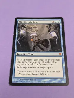 MTG Magic: Zendikar: Mindbreak Trap #57/249 Mythic - LP - Image 1