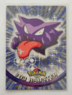 Pokemon Topps Full Evolution Set #92 #93 #94 - Gastly Haunter Gengar + Pikachu - Image 5
