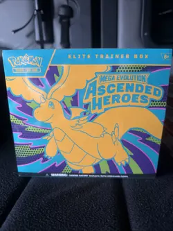 Pokemon Mega Evolution Ascended Heroes ETB Elite Trainer Box - Image 1